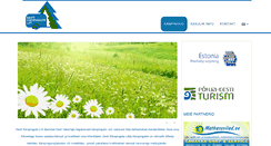 Desktop Screenshot of camping-estonia.ee